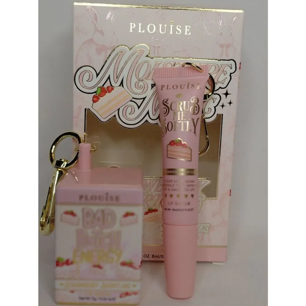 P.Louise - Moisture For Miles Bad B❤︎tch Lip Balm and Lip Scrub - Strawberry Sho